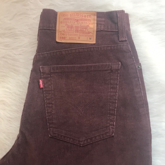 levi 505 corduroy pants